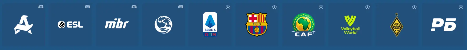 «1xBet» — партнерство и спонсорство с мировыми брендами